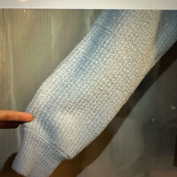 NWOT Rachel Zoe Soft Stretch Mock Neck Dolman Sweater - Picture 4 of 4